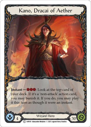 Kano, Dracai of Aether [1HP301] Flesh And Blood Single Flesh And Blood   