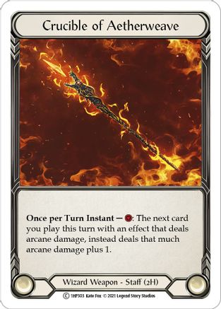 Crucible of Aetherweave [1HP303] Flesh And Blood Single Flesh And Blood   