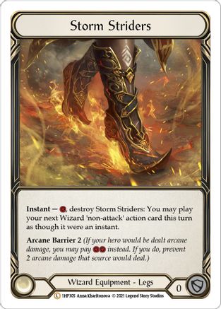 Storm Striders [1HP305] Flesh And Blood Single Flesh And Blood   
