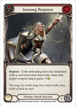 Ironsong Response (Red) [1HP162] Flesh And Blood Single Flesh And Blood   