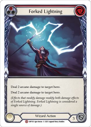 Forked Lightning [1HP310] Flesh And Blood Single Flesh And Blood   