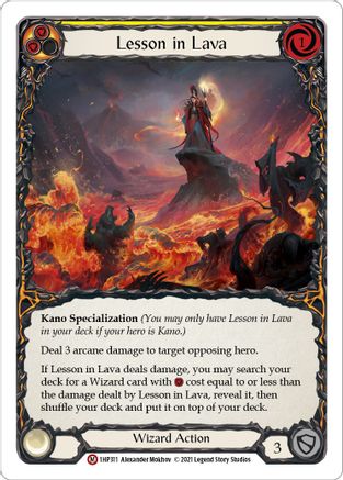 Lesson in Lava [1HP311] Flesh And Blood Single Flesh And Blood   