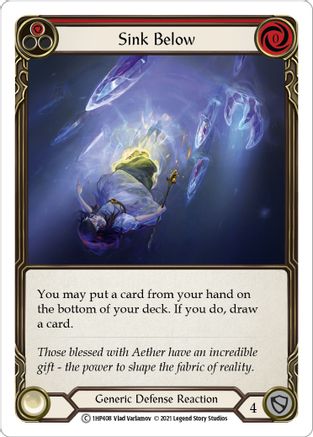 Sink Below (Red) [1HP408] Flesh And Blood Single Flesh And Blood   