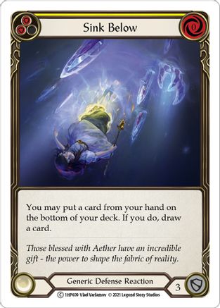Sink Below (Yellow) [1HP409] Flesh And Blood Single Flesh And Blood   