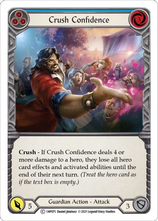 Crush Confidence (Blue) [1HP075] Flesh And Blood Single Flesh And Blood   