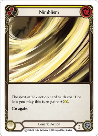 Nimblism (Yellow) [1HP418] Flesh And Blood Single Flesh And Blood   