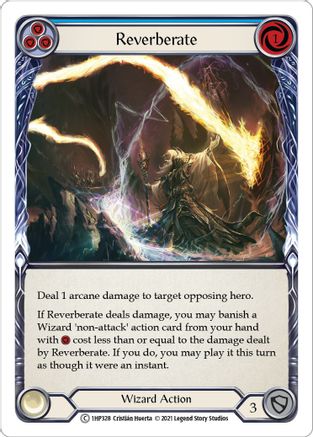 Reverberate (Blue) [1HP328] Flesh And Blood Single Flesh And Blood   