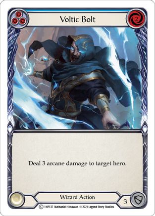 Voltic Bolt (Blue) [1HP337] Flesh And Blood Single Flesh And Blood   