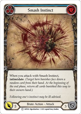 Smash Instinct (Blue) [1HP036] Flesh And Blood Single Flesh And Blood   