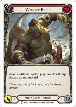 Wrecker Romp (Red) [1HP037] Flesh And Blood Single Flesh And Blood   