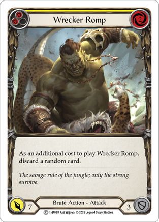Wrecker Romp (Yellow) [1HP038] Flesh And Blood Single Flesh And Blood   