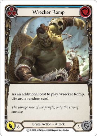 Wrecker Romp (Blue) [1HP039] Flesh And Blood Single Flesh And Blood   