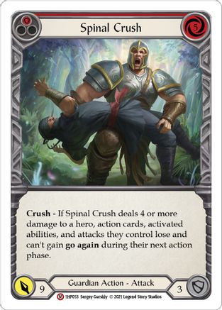 Spinal Crush [1HP053] Flesh And Blood Single Flesh And Blood   