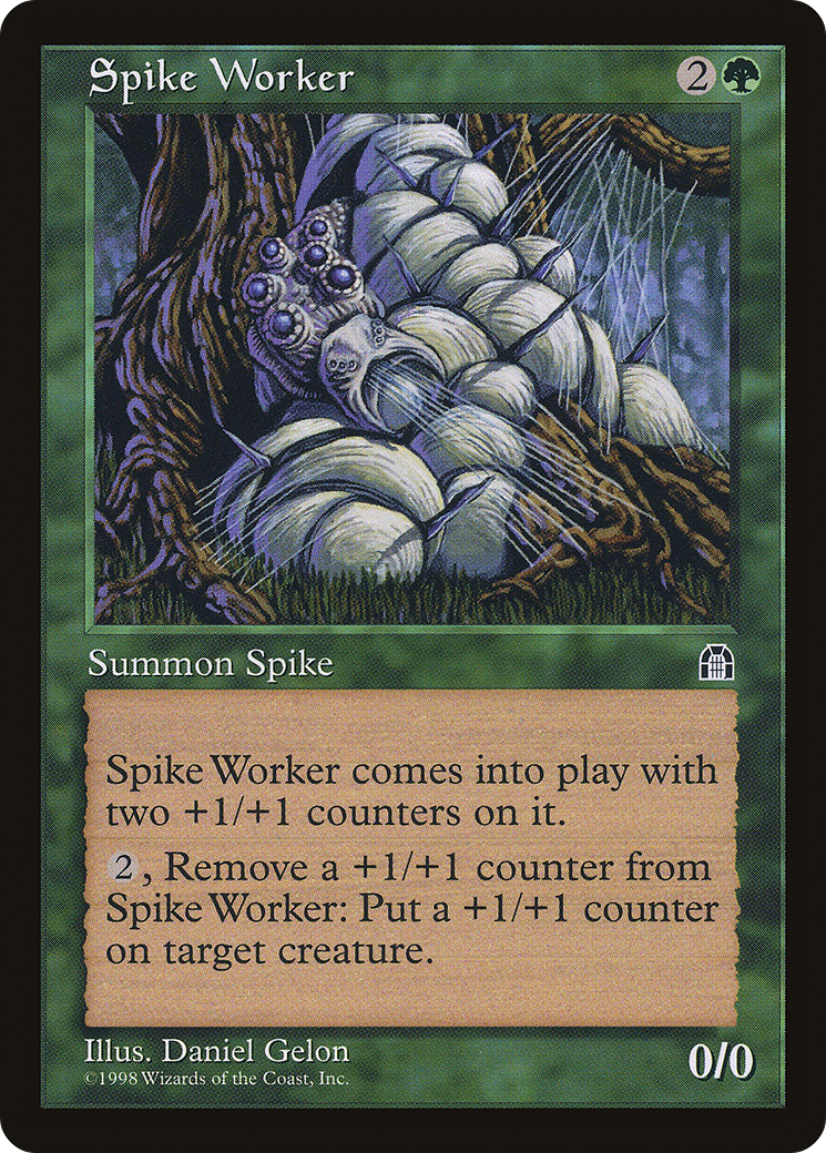 Spike Worker (STH-120) [Stronghold] MTG Single Wizards of the Coast