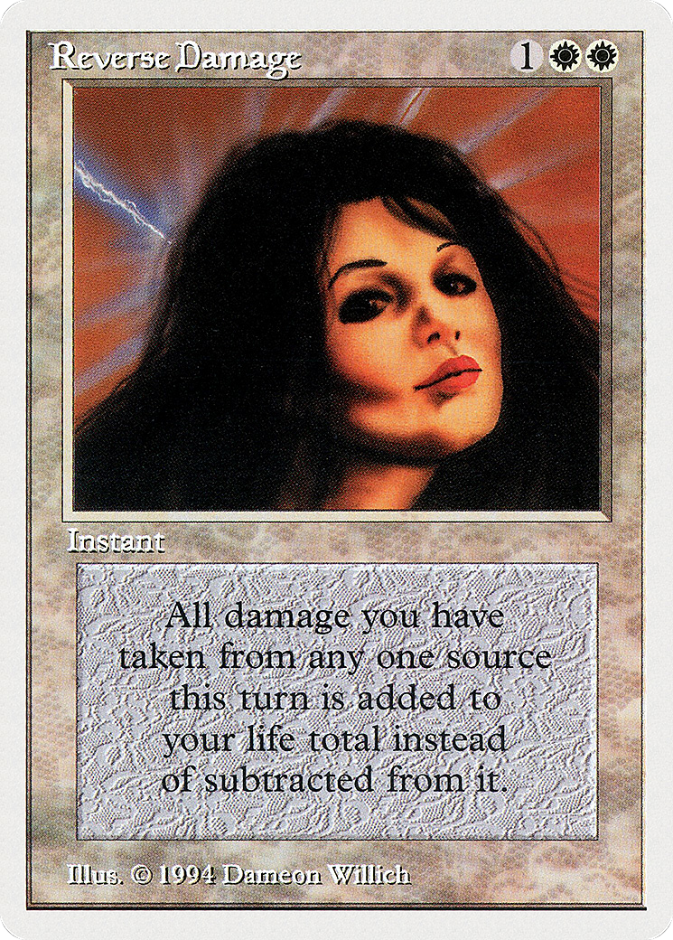 Reverse Damage (SUM-035) [Misc] Summer Magic / Edgar MTG Single Wizards of the Coast