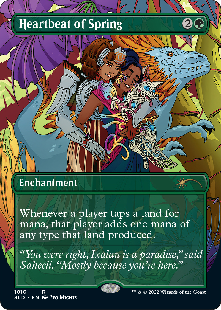 Heartbeat of Spring (SLD-1010) [Secret Lair] Drop (Borderless) MTG Single Wizards of the Coast