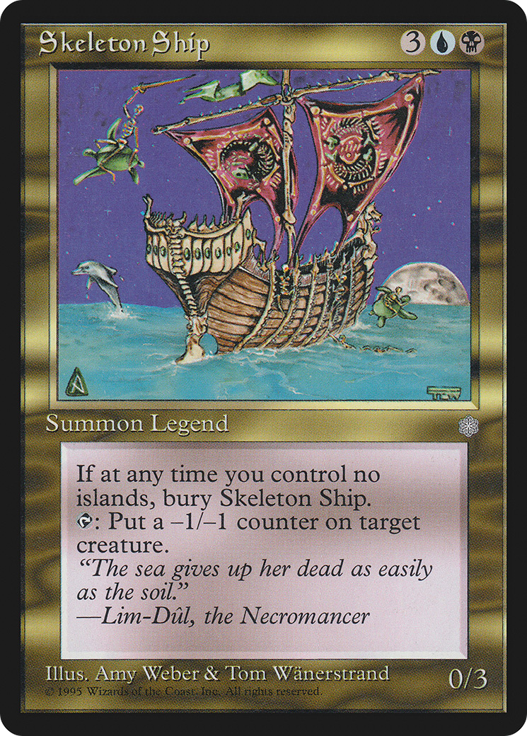 Skeleton Ship (ICE-301) [Ice Age] MTG Single Wizards of the Coast
