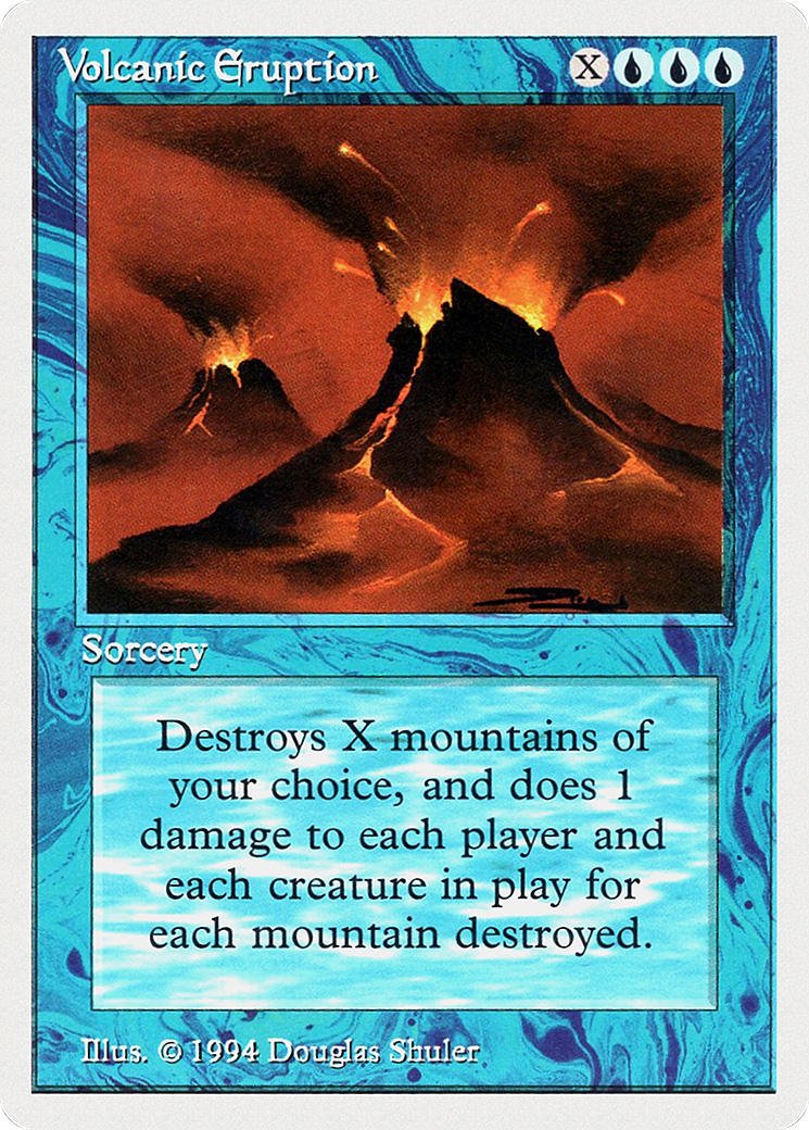 Volcanic Eruption (SUM-089) [Misc] Summer Magic / Edgar MTG Single Wizards of the Coast