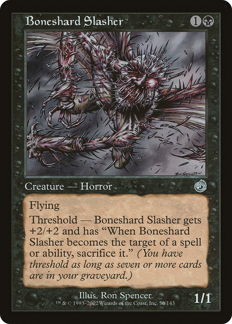 Boneshard Slasher (TOR-050) [Torment] MTG Single Wizards of the Coast