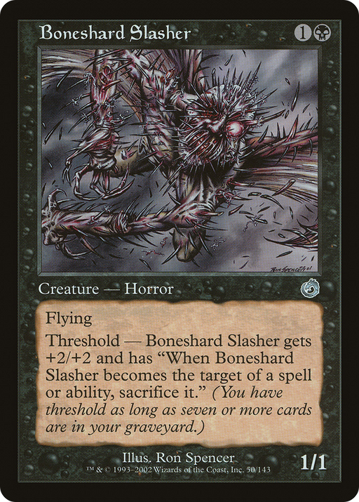 Boneshard Slasher (TOR-050) [Torment] Foil MTG Single Wizards of the Coast