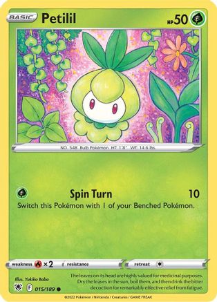 Petilil (15/189) [SWSH: Astral Radiance] Pokemon Single Pokémon