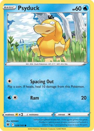 Psyduck (28/189) Reverse Holofoil [SWSH: Astral Radiance] Pokemon Single Pokémon