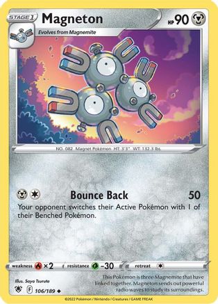 Magneton (106/189) [SWSH: Astral Radiance] Pokemon Single Pokémon