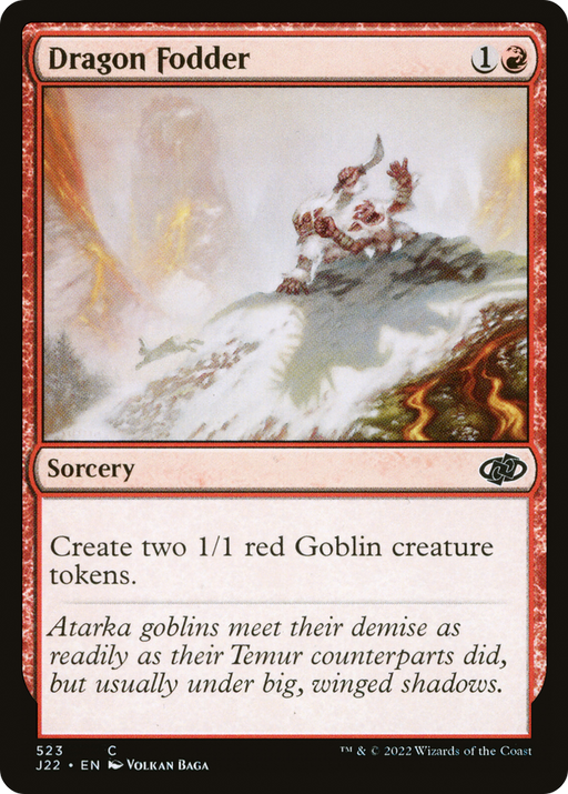 Dragon Fodder (J22-523) [Jumpstart 2022] MTG Single Wizards of the Coast