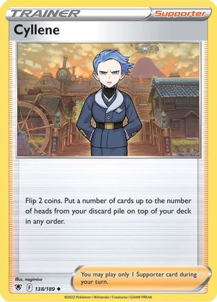 Cyllene (138/189) [SWSH: Astral Radiance] Pokemon Single Pokémon