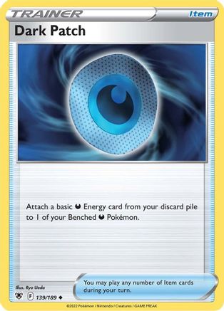 Dark Patch (139/189) [SWSH: Astral Radiance] Pokemon Single Pokémon