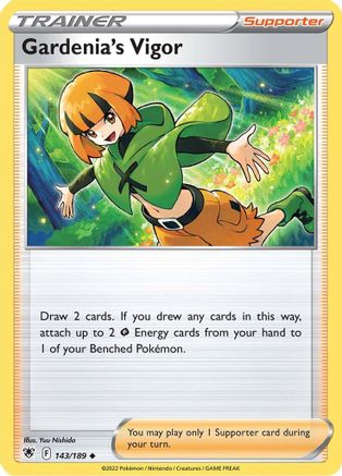 Gardenia's Vigor (143/189) [SWSH: Astral Radiance] Pokemon Single Pokémon