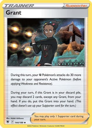 Grant (144/189) [SWSH: Astral Radiance] Pokemon Single Pokémon