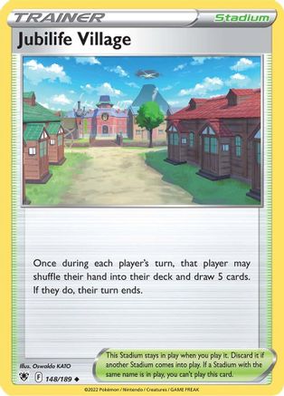 Jubilife Village (148/189) [SWSH: Astral Radiance] Pokemon Single Pokémon