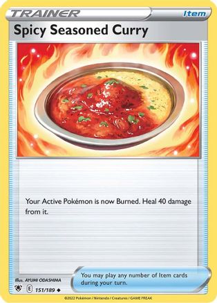 Spicy Seasoned Curry (151/189) Reverse Holofoil [SWSH: Astral Radiance] Pokemon Single Pokémon