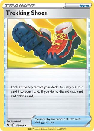 Trekking Shoes (156/189) Reverse Holofoil [SWSH: Astral Radiance] Pokemon Single Pokémon