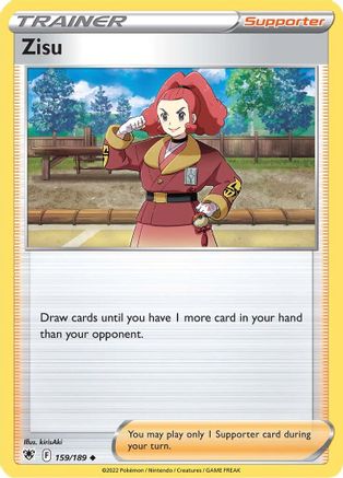 Zisu (159/189) Reverse Holofoil [SWSH: Astral Radiance] Pokemon Single Pokémon