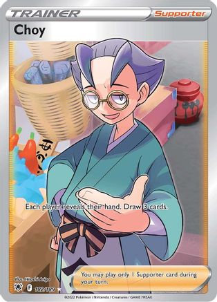 Choy (Full Art) (182/189) Holofoil [SWSH: Astral Radiance] Pokemon Single Pokémon