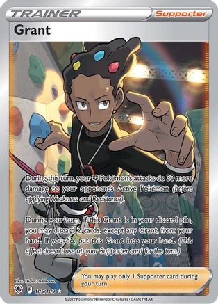 Grant (Full Art) (185/189) Holofoil [SWSH: Astral Radiance] Pokemon Single Pokémon