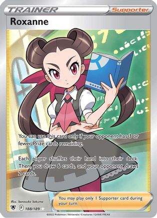 Roxanne (Full Art) (188/189) Holofoil [SWSH: Astral Radiance] Pokemon Single Pokémon