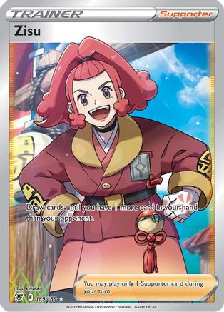 Zisu (Full Art) (189/189) Holofoil [SWSH: Astral Radiance] Pokemon Single Pokémon
