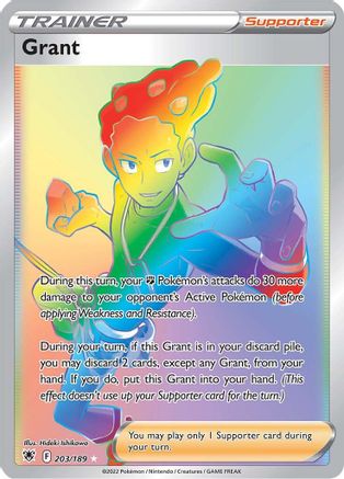 Grant (Secret) (203/189) Holofoil [SWSH: Astral Radiance] Pokemon Single Pokémon