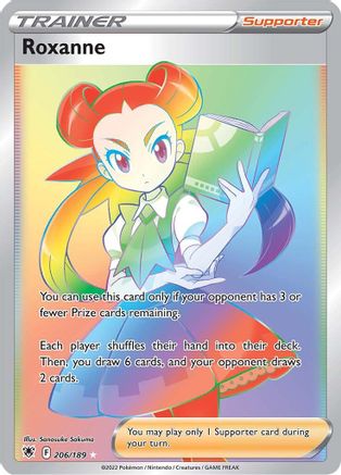 Roxanne (Secret) (206/189) Holofoil [SWSH: Astral Radiance] Pokemon Single Pokémon