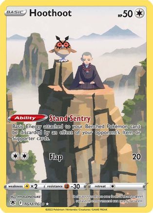 Hoothoot (TG12/30) Holofoil [SWSH: Astral Radiance Trainer Gallery] Pokemon Single Pokémon