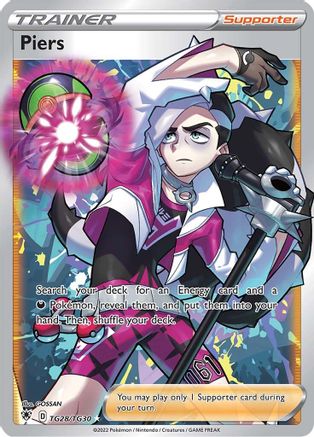 Piers (TG28/30) Holofoil [SWSH: Astral Radiance Trainer Gallery] Pokemon Single Pokémon