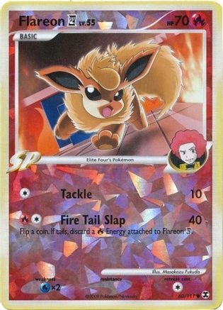Flareon E4 - 60/111 (Cracked Ice) Reverse Holofoil [Misc: Cards & Products] Pokemon Single Pokémon