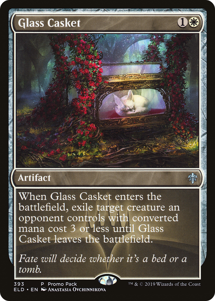Glass Casket (PPELD-393) [Throne of Eldraine] MTG Single Wizards of the Coast