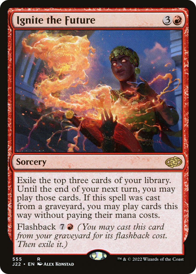 Ignite the Future (J22-555) [Jumpstart 2022] MTG Single Wizards of the Coast