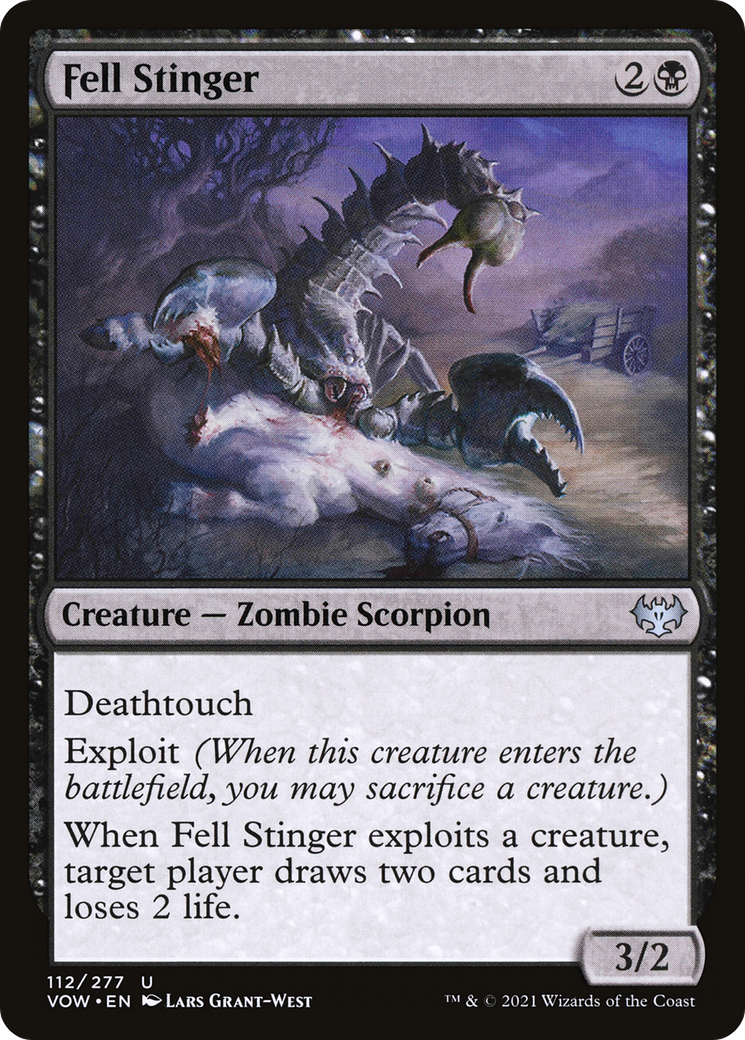 Fell Stinger (VOW-112) [Innistrad: Crimson Vow] MTG Single Wizards of the Coast