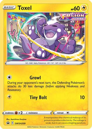 Toxel - SWSH209 (SWSH209/307) Holofoil [Promos: SWSH Promo Cards] Pokemon Single Pokémon