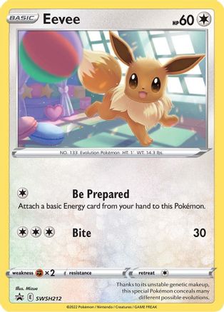 Eevee - SWSH212 (SWSH212/307) Holofoil [Promos: SWSH Promo Cards] Pokemon Single Pokémon